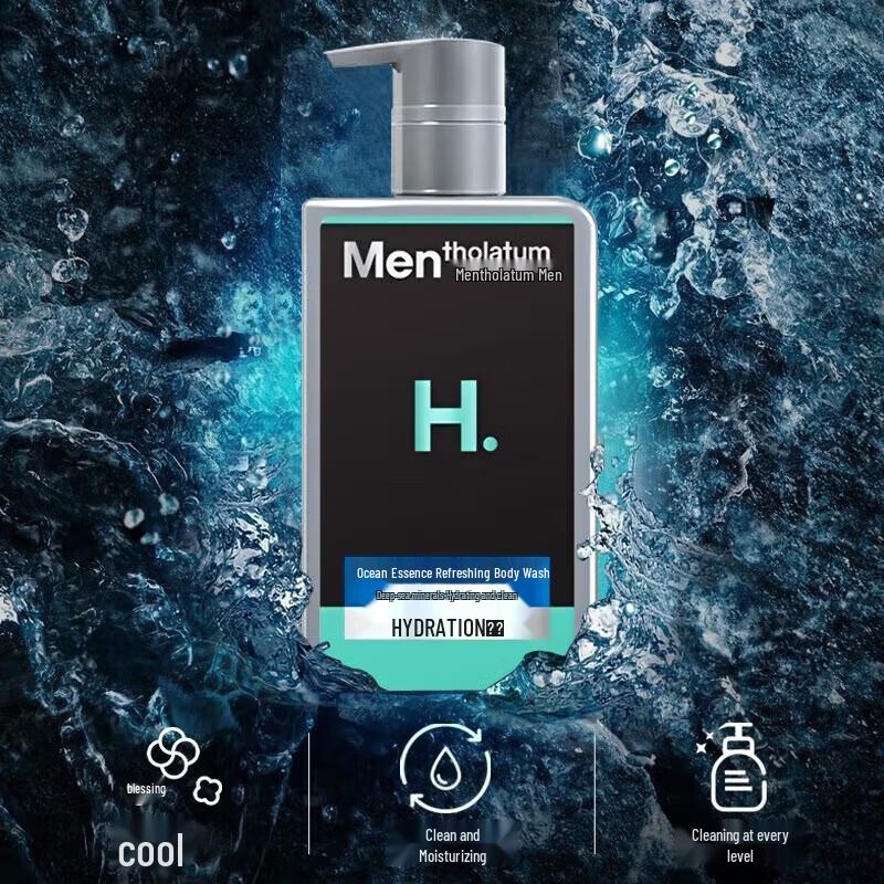Mentholatum Refreshing Ocean Essence Shower Gel