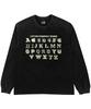 NAVYTEAM Letters Variously Shaded Pigment-Dyed Long T-Shirt