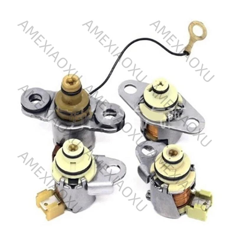 4pcs JF402E JF405E G6T46571 45663-02700 Automatic Transmission Solenoid Valve Set For Suzuki/Chevrolet AMEXIAOXU