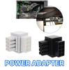 Atx 8Pin Female 90 Degree Angled To 8 Pin Male Power Adapter Gpu Power Steering Connector For Graphics Video Card Gpu