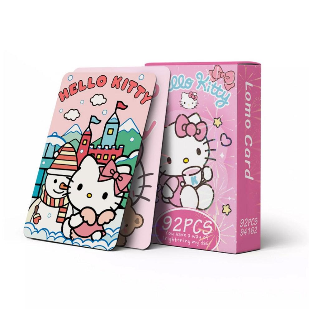 

Sanrio Photocard Goods LOMO Illustration Photocard 60pcs + Mini Sticker 32pcs