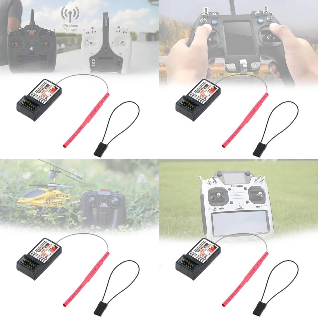 Advanced Flysky Fs-r6b 6-channel 2.4g Receiver For Remote Control Aircraft