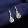Feng Shui Drop Premium Earrings Women'S Zircon Earrings Light Luxury Tassel Dress With Pear-Shaped Ear Jewelry