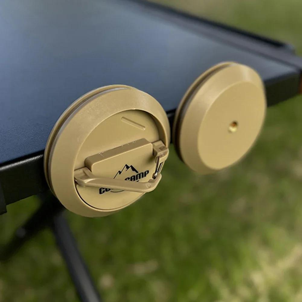 Outdoor Magnetic Tent Hook Portable Multi-purpose Tent Ceiling Buckle Clamp Suction Cup Camping Rope Retainer Kerosene Lamp Hook