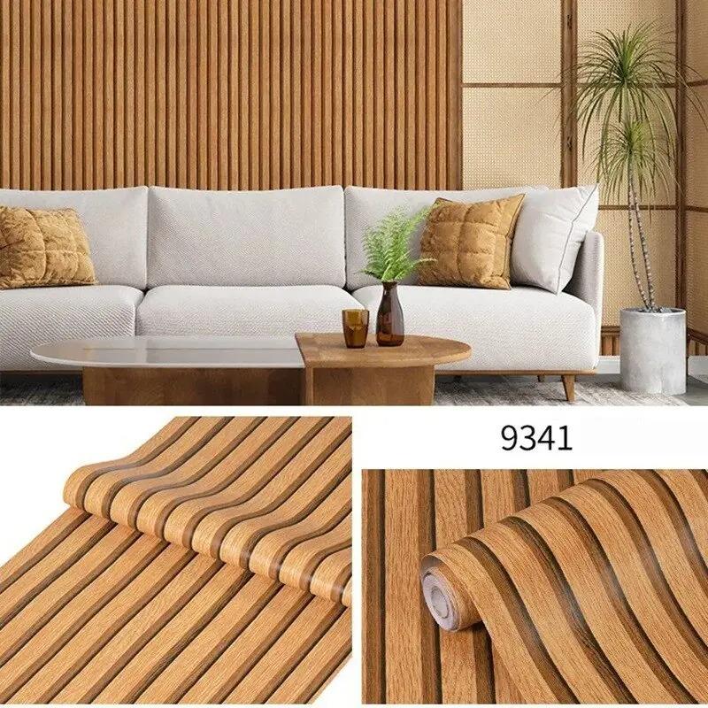 45CM self-adhesive wallpaper DIY grid background wall self-adhesive bedroom living room waterproof wall sticker home decoration