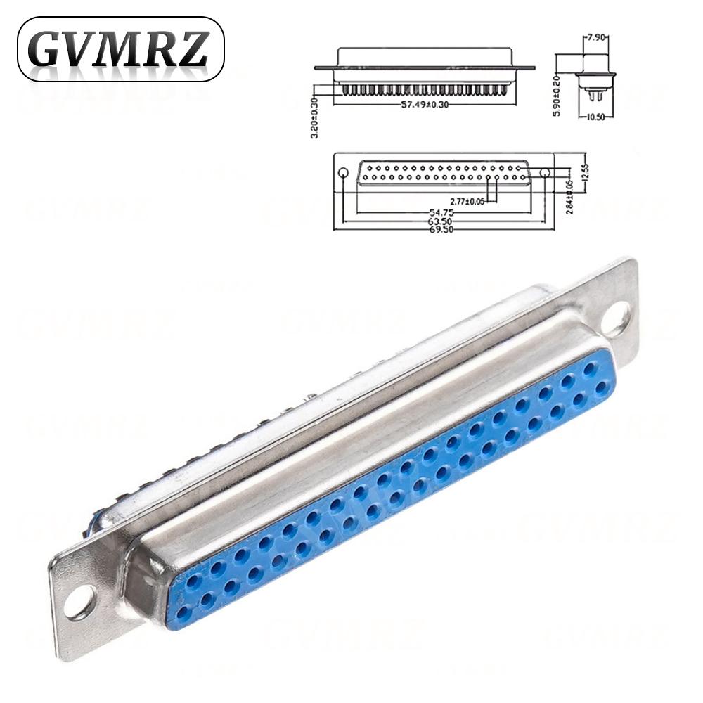 5PCS RS232 DB9 DB15 DB25 DB37 Connector Serial VGA Male Female Solder Type Plug D-SUB Male Plug Socket Connector