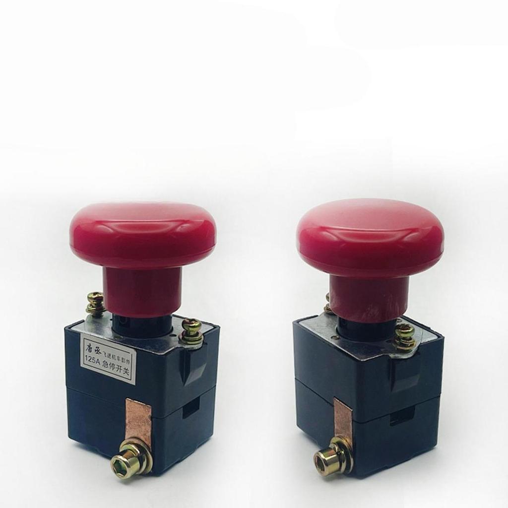 Electric Forklift Emergency Power Switch Disconnect Security Push Button Replacement Heavy Duty
