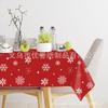 Spot Christmas Themed Tablecloth Christmas Decoration Disposable Tablecloth Party Tablecloth Waterproof And Oil-Proof Pe Tablecloth