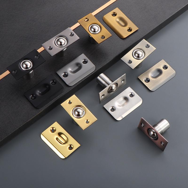 Adjustable Invisible Stainless Steel Door Spring Lock with Ceiling Box
