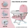 UBRAVOO Children's Booster Seat, Foldable Children's Booster Seat with Removable Tray for Children from 6 to 36 Months