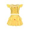 Girls Princess Theme Swimsuit Set for Summer Beachwear Pool Party Kids Jasmine Anna Elsa Rapunzel Belle Swimwear Bathing Suit