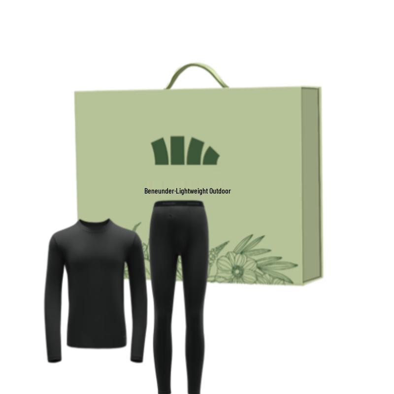 

Beneath the Banana Tree Men s Fleece-Lined Thermal Underwear Set M