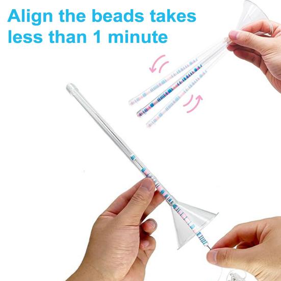 Beading Funnel Tool Kit Quick Assembly Widely Used Clay Bead Funnels Beading Tools Jewelry Making Accessories