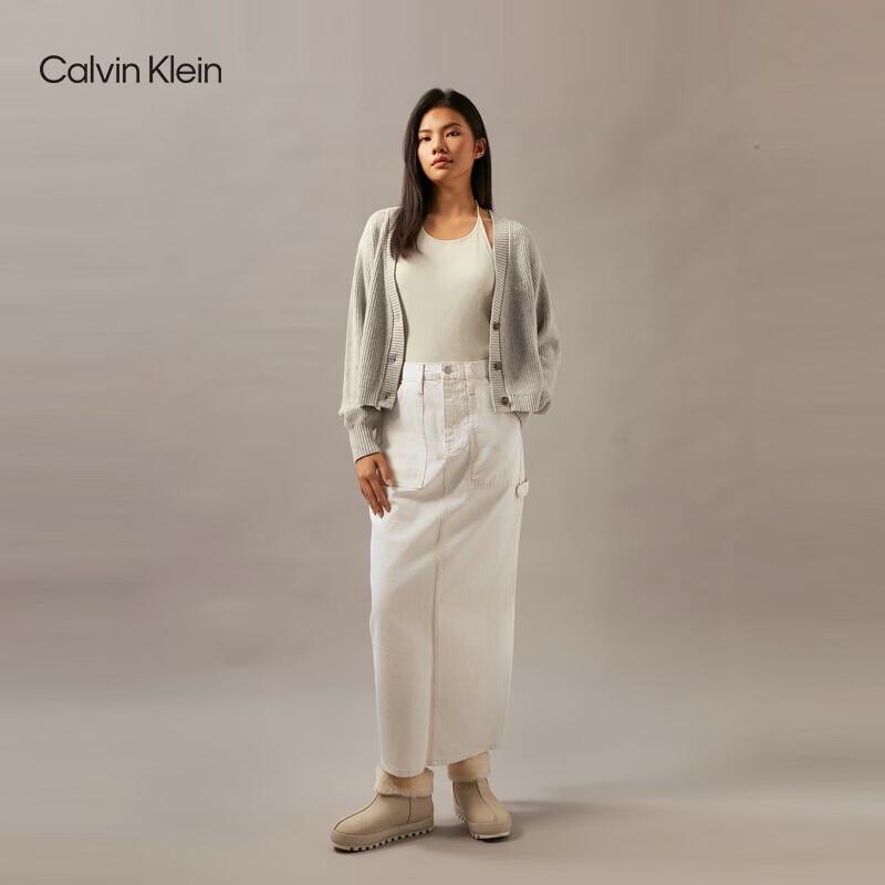 Calvin Klein Women's Pure Cotton Denim Long Skirt J223886