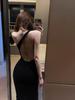 Black One-Shoulder Backless Slit Dress - Sexy and Sophisticated Summer Style for Women
