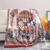 Cardcaptor Sakura Print Flannel Blanket, Ultra Soft High Quality All Seasons Warm Throw, Home Decor Cozy Blanket, Perfect Christmas Gift