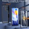 360 Helskärmsskyddsfodral med dubbelsidig skärm för Redmi 13C 12C 10C 9 9A 9C Note 13 Pro 5G 12 11S 10 9 Stöttåligt Telefonskal