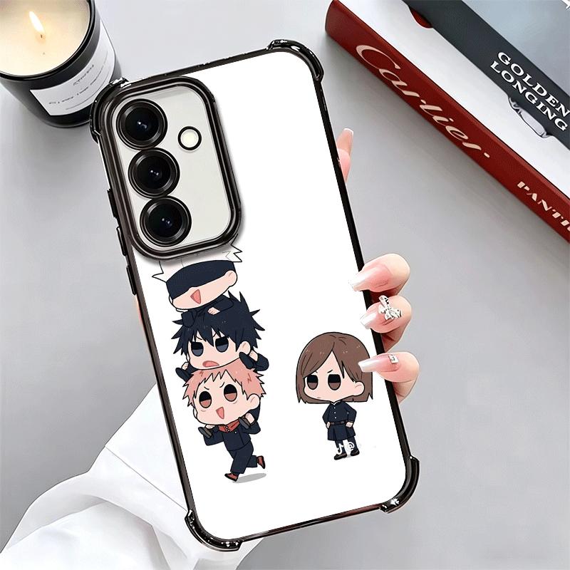 Cartoon Cute JUJUSU Anime Soft Phone Case For Samsung A17 A27 A07 A37 A57 A16 A56 A15 A55 A14 A54 A13 A53 A26 A36 A25 A35 A24 A3