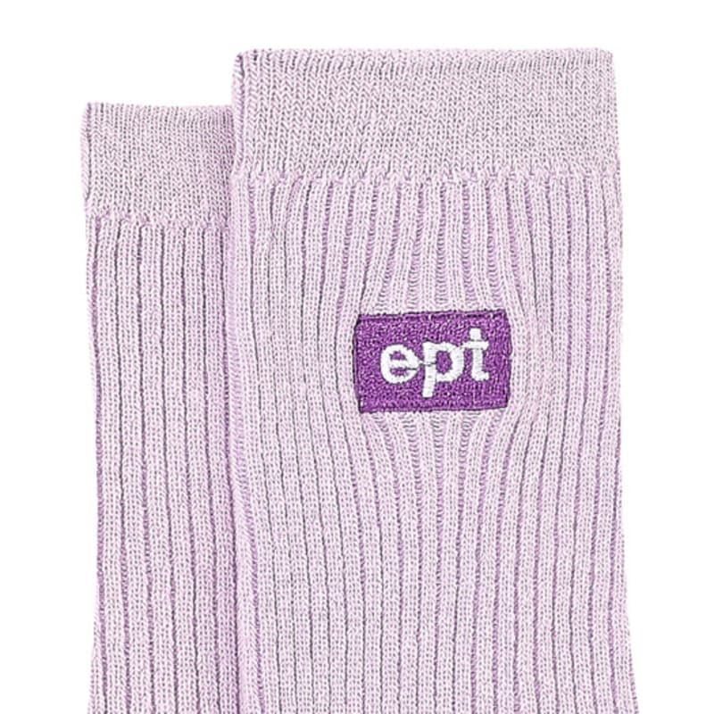 EPT BOX LOGO SOCKS (PURPLE)