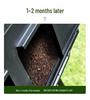 Large Capacity Garden Compost Bin for Leaves & Grass