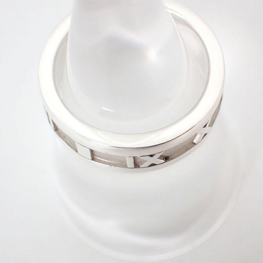 [Used] TIFFANY/Tiffany 925 Atlas Ring / Size 13 / J90-4