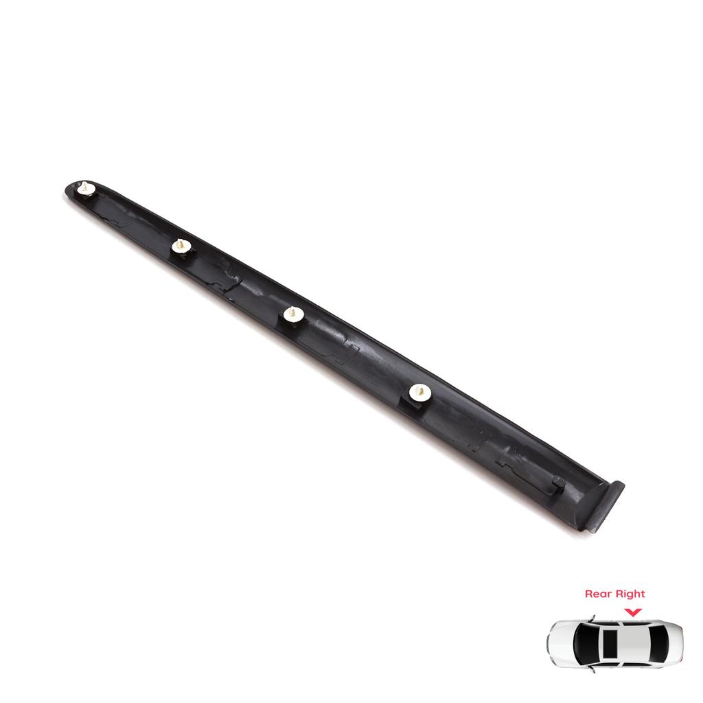 BSP1219-2 Panel lišty zadných pravých dverí pre Peugeot 206 206+ 1998-2013 4/5 Dverový 8546E7
