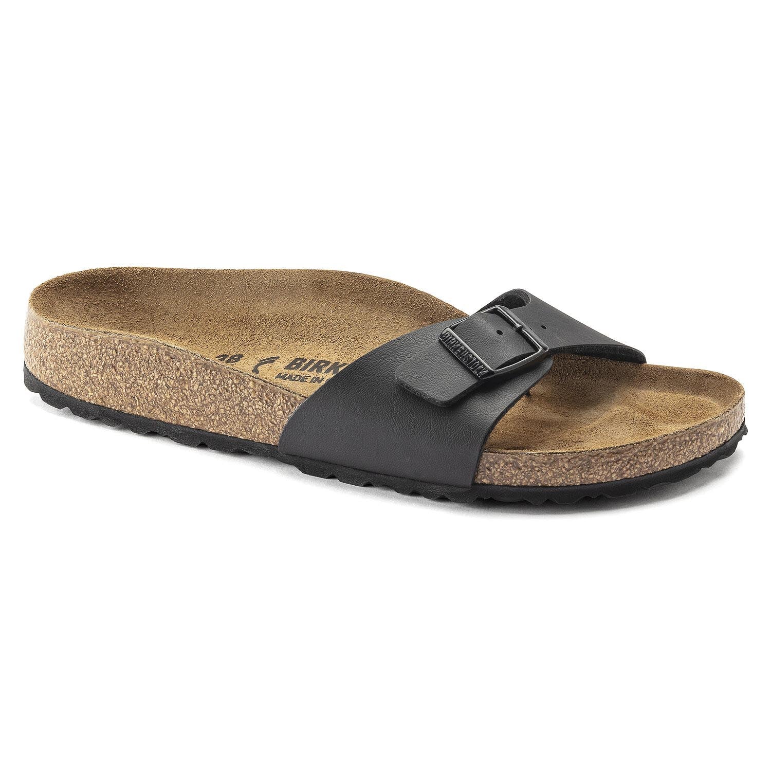 

Birkenstock Madrid Черный 36 / Черный / Узкий (узкая посадка) 36 чёрный