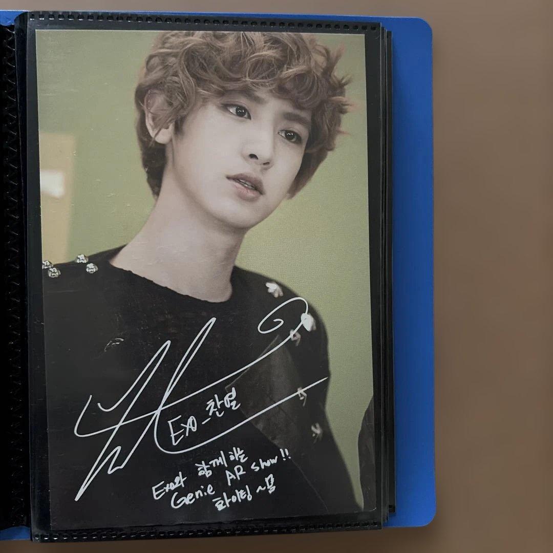 [USED] Rare EXO Genie AR show postcard - Chanyeol