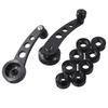 Handle Hand Crank Handle Kit Manual Part Rocker Aluminum Alloy Car Curl Fitment For Most Vehicles New Practical