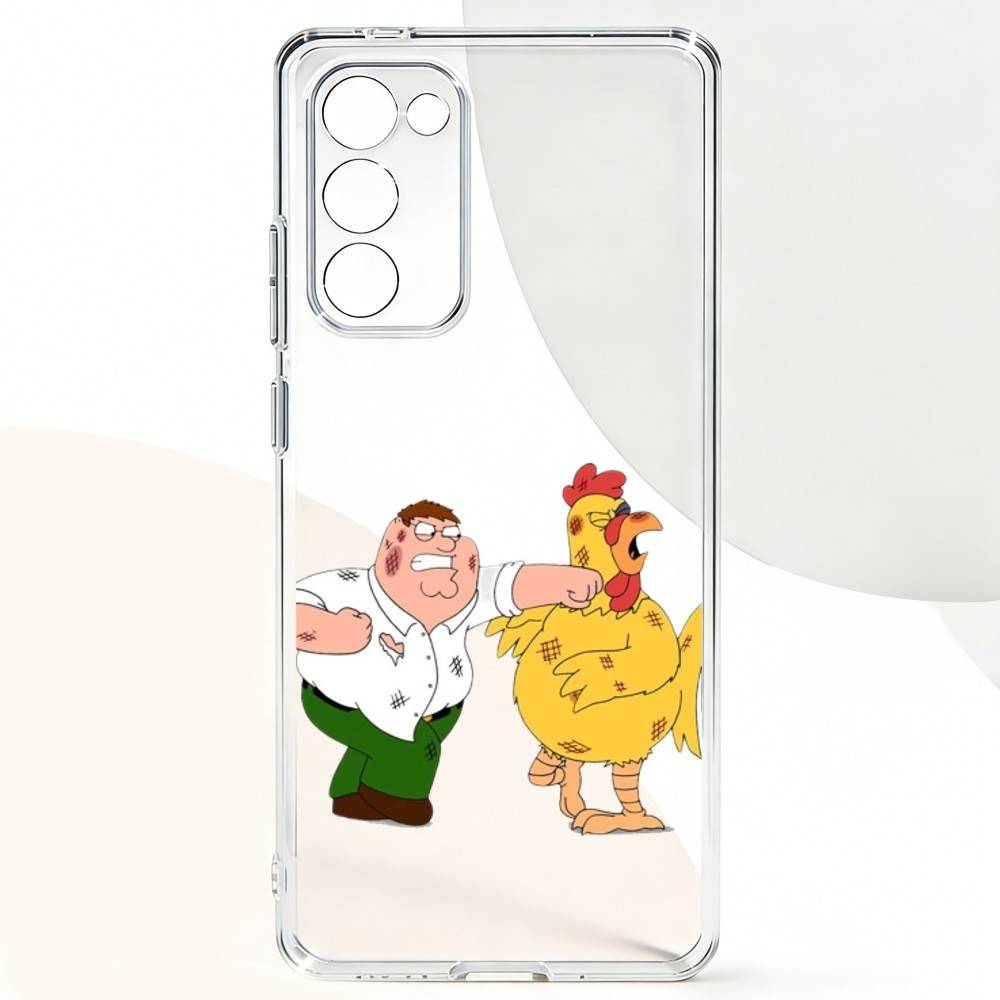 F-Family F-Funny G-Guy Phone Case For Samsung Galaxy A91,80,73,72 ,71,53,52,32 ,31,22,21s,20,Transparent Case