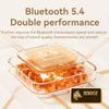 Mini Earphones Wireless Bluetooth 5.4 Earbuds Long-Lasting TWS Noise Cancellation Super Mini Cute Pink Headphones With Mic