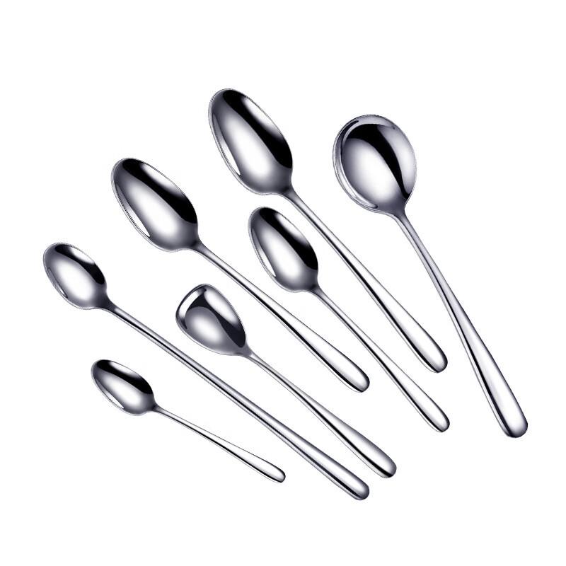 Thickened 304 Stainless Steel Salad Spoon