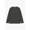 STUDIO TOMBOY Men S MulTi STripe Round Neck Long Sleeve T ShirT 9176322980ar