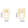 Cartoon Korean Style Card Sleeve Hamster Bus Card Holder Korean Idol Photocard Holder  Outdoor