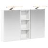 Bathroom Cabinet Set 3 Pcs 80 X 10.5 X 50 Cm Particleboard