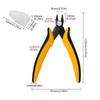 Universal Diagonal Cutting Pliers Precision Wire Cable Cutter High Hardness Electronic Repair Hand Tools Electrician Accessories