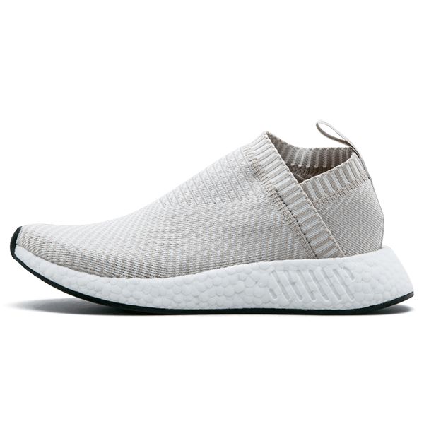 

adidas NMD_CS2 Primeknit Жемчужно-серые женские кроссовки Обувь-Белый BA7213