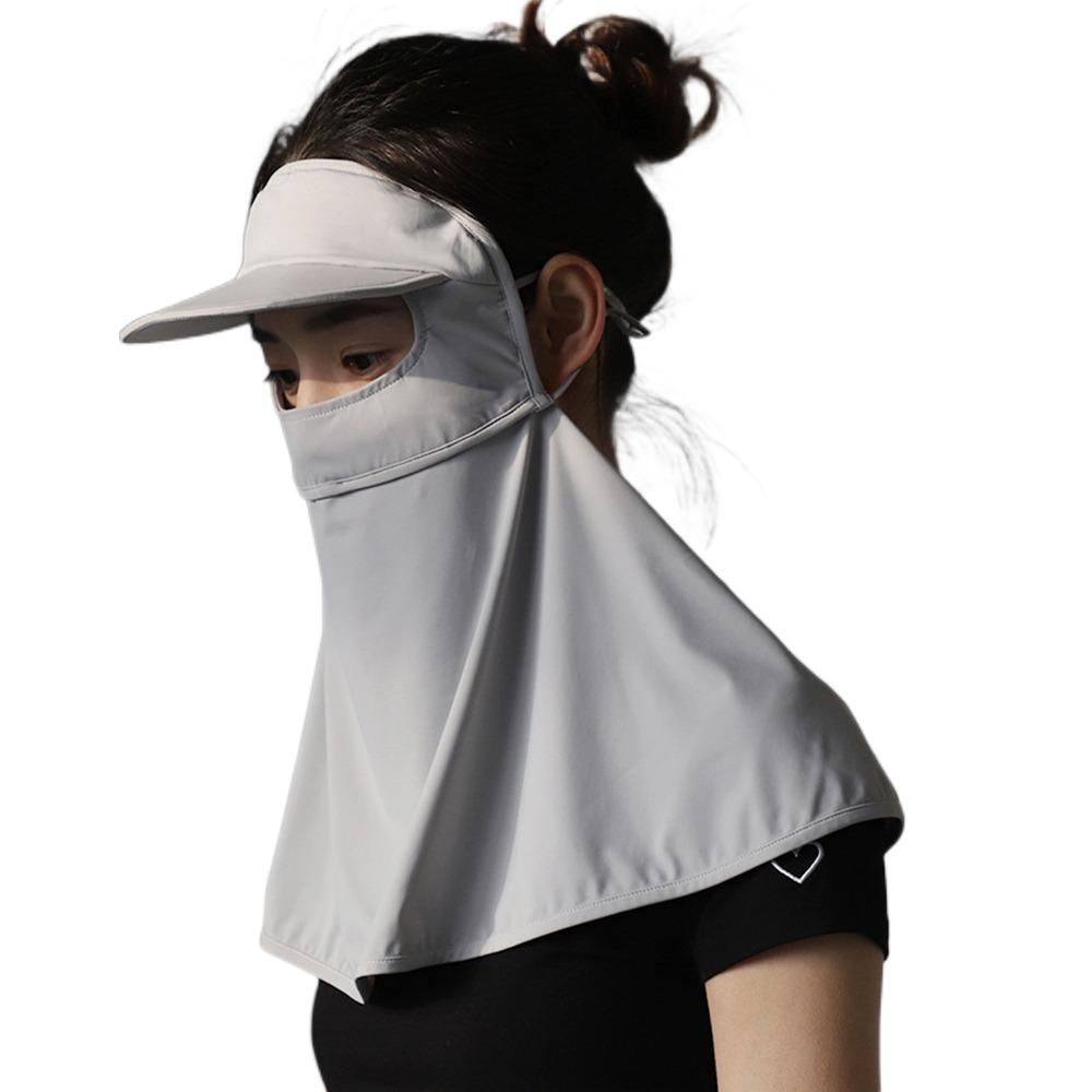 Mesh Summer Mask Sun Protection Neck Wrap Cover Breathable Neck Gaiter Scarf Hiking