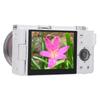 5K 64MP Digital Camera with 12X Optical Zoom 3.2in Flip Touch Screen WDR Anti Shake for Live