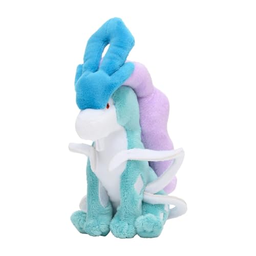 Pokemon Center Original Plush Toy: Pokemon fit Suicune 16 x 11 x 6.5 cm (H x W x D)