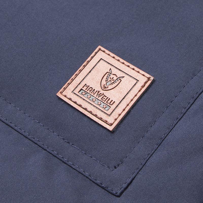 Men's Middle-aged and Elderly Fleece-lined Vest Dad's Windproof Waterproof Vest Sleeveless Large Size Sleeveless Jacket