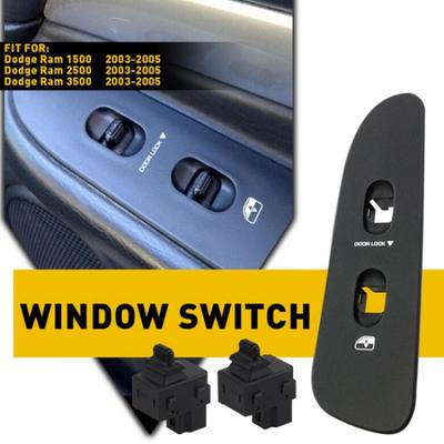 Passenger Side For Dodge 1500 Ram 2500 Window 3500 Control Switch & Bezel Cover