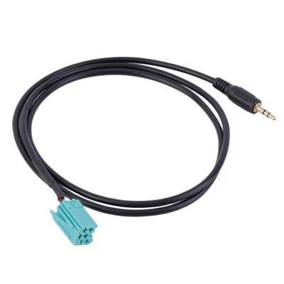 3.5mm Jack Aux Input Adapter Audio Cable For Renault Clio Megane 2005-2012