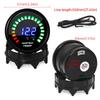 52mm 20 LED Light Digital Water Temperature Gauge + 10mm Water Temp Sensor with Joint Pipe Sensor Adapter Car 20~150 Celsius