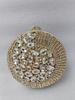 Hohle Voll-Diamant-Kristalltasche Bankett-Clutch