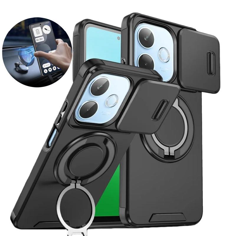 Coque Pour OPPO A5 4G 5G Étui Support Anneau Magnétique Antichoc Armure Étui de Téléphone Pour Oppo A5x A 5x A5 X 4G 5G Couverture Protecteur d'Objectif