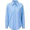 GIOVANNI VALENTINO Women's Striped Long-Sleeve Shirt