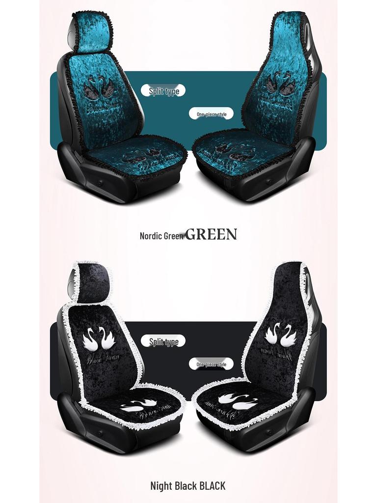 Warm Plush Seat Cushion for BYD Yuan, Song Pro, Qin Plus DMI, Dolphin, Seal, Destroyer 05