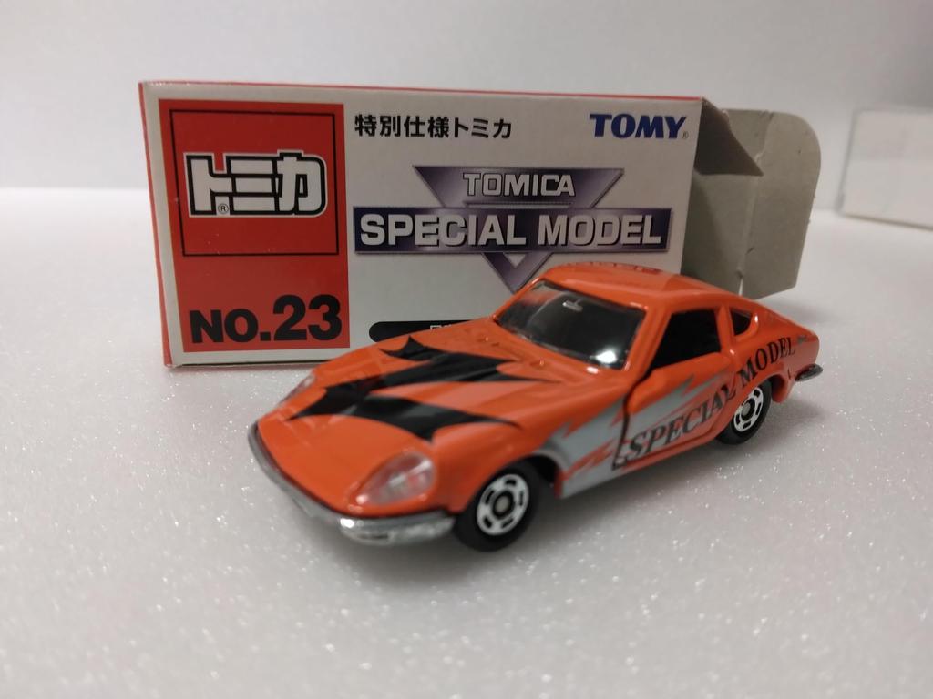 Tomica Special Model No. 23 Nissan Fairlady 240ZG Diecast Car, Orange
