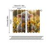 Filtering Curtains Excluding Rods Non Movable Without Batteries Catton Sheep Use Bedrooms Living Rooms Set Of 2 Made Polyester Room Decor